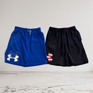 Two Pair of Boy's Under Armour Shorts